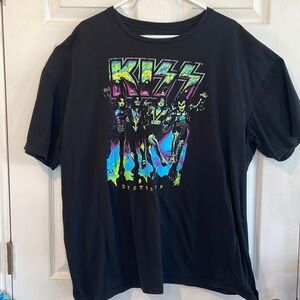 KISS 3XL Black T-Shirt